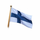 Båtflagga Finland 50x30 cm